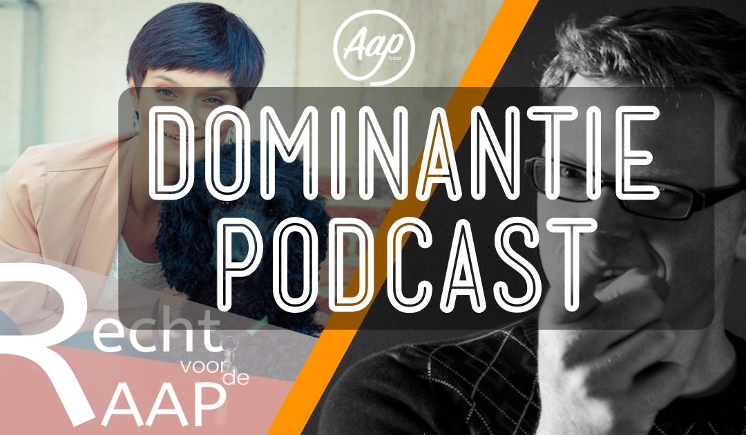 Podcast recht voor de rAAP – Een geladen term in de hondenwereld: dominantie